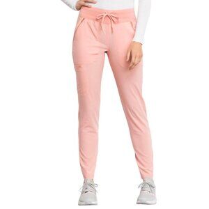 Cherokee® STATEMENT CK055 Women's Tapered Leg Scrub Pant - Peaches & Cream
